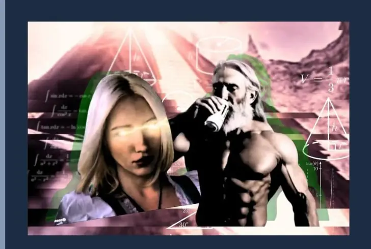 Fantasy TikTok visuals with hidden symbolism